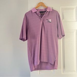 Divots mens golf shirt Burke Lake golf center size medium